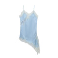 KONDALA Christmas New Year Lace Party Women Dress V Neck Cami Backless Midi Dress Fashion 2025 Y2K Girl Evening Club Dress