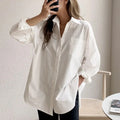 Office Lady Elegant White