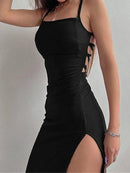 Sexy Black Long Bodycon
